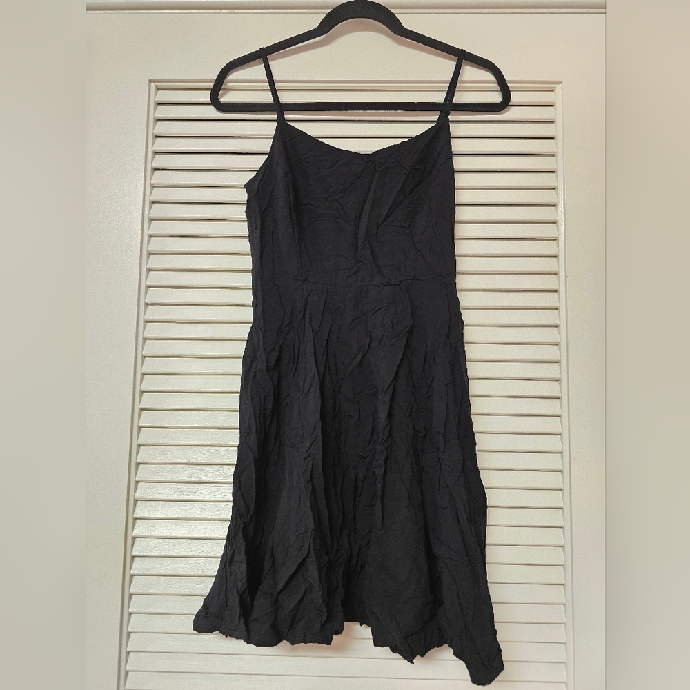 Old Navy - Black Lightweight Sleeveless Dress With Adjustable Straps